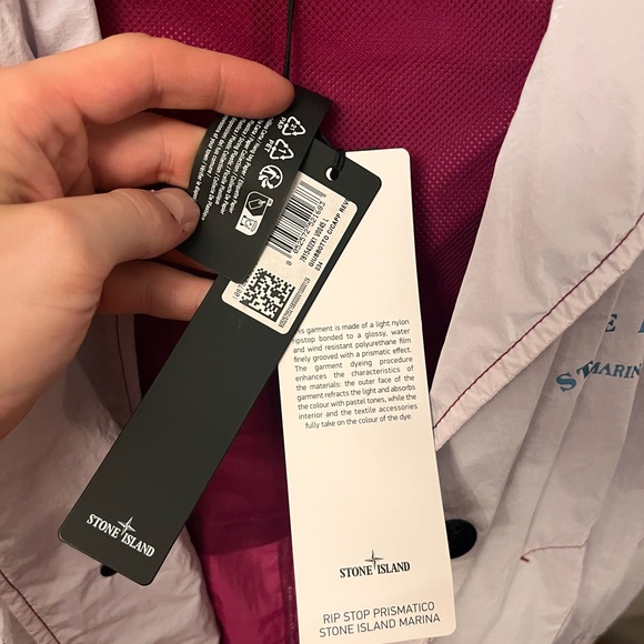 Stone Island Marina Prismatico Reflective Detail Jacket XL - Picture 2 of 6
